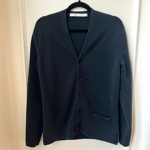 Uniqlo x Lemaire Limited Edition Black Cotton Cardigan Men’s Size Large